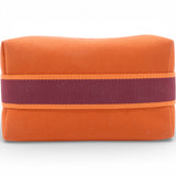 Hermes Orange Canvas Large Bride-a-Brac Bag 