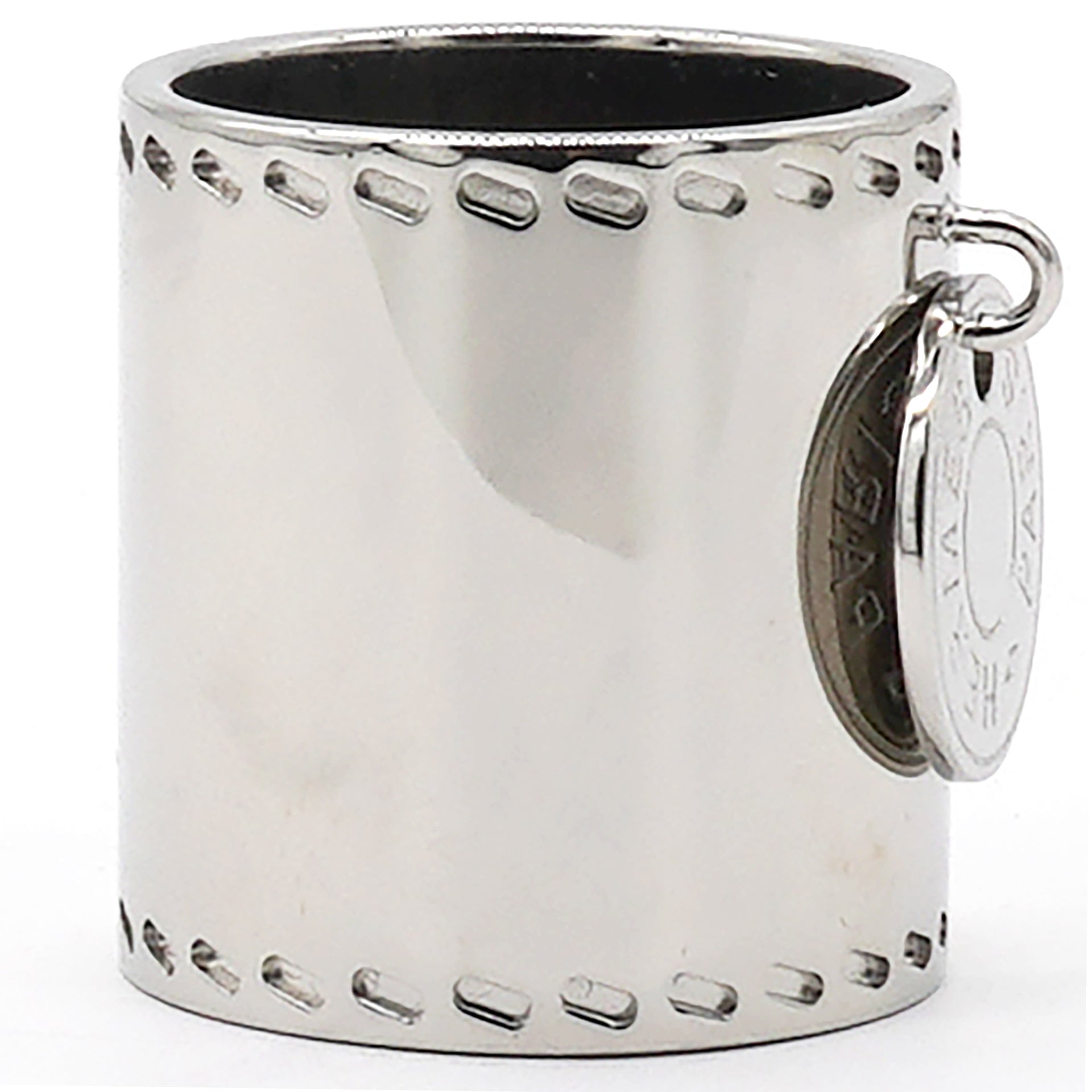 Hermes Palladium Scarf Ring 