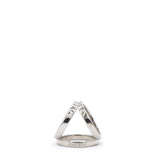 Hermes Palladium Trio Scarf Ring 