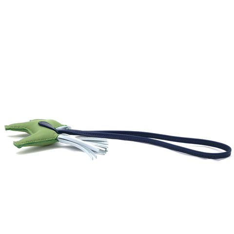 Hermes Rodeo PM Vert Criquet Charm in Milo 