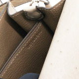 Hermes Roulis 18 Ostrich Gris Asphalte Mini 