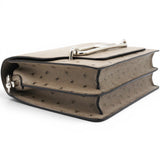 Hermes Roulis 18 Ostrich Gris Asphalte Mini 