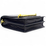 Hermes Roulis 19 Matte 78 Marine Shiny Alligator  Black 