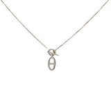 Hermes Sterling Silver Amulette Chaine d'Ancre Necklace 