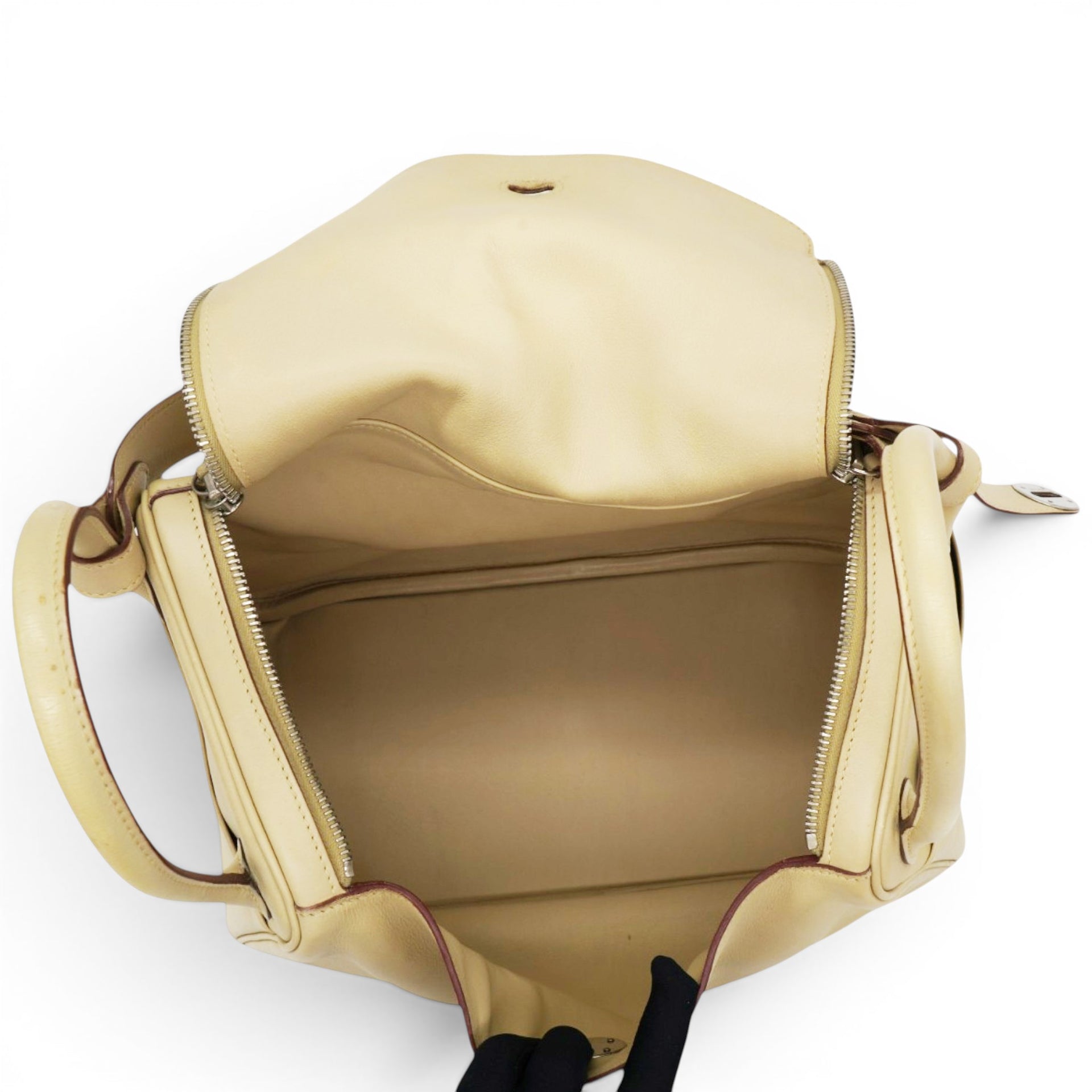 Hermes Swift Lindy Bag 30 Yellow 