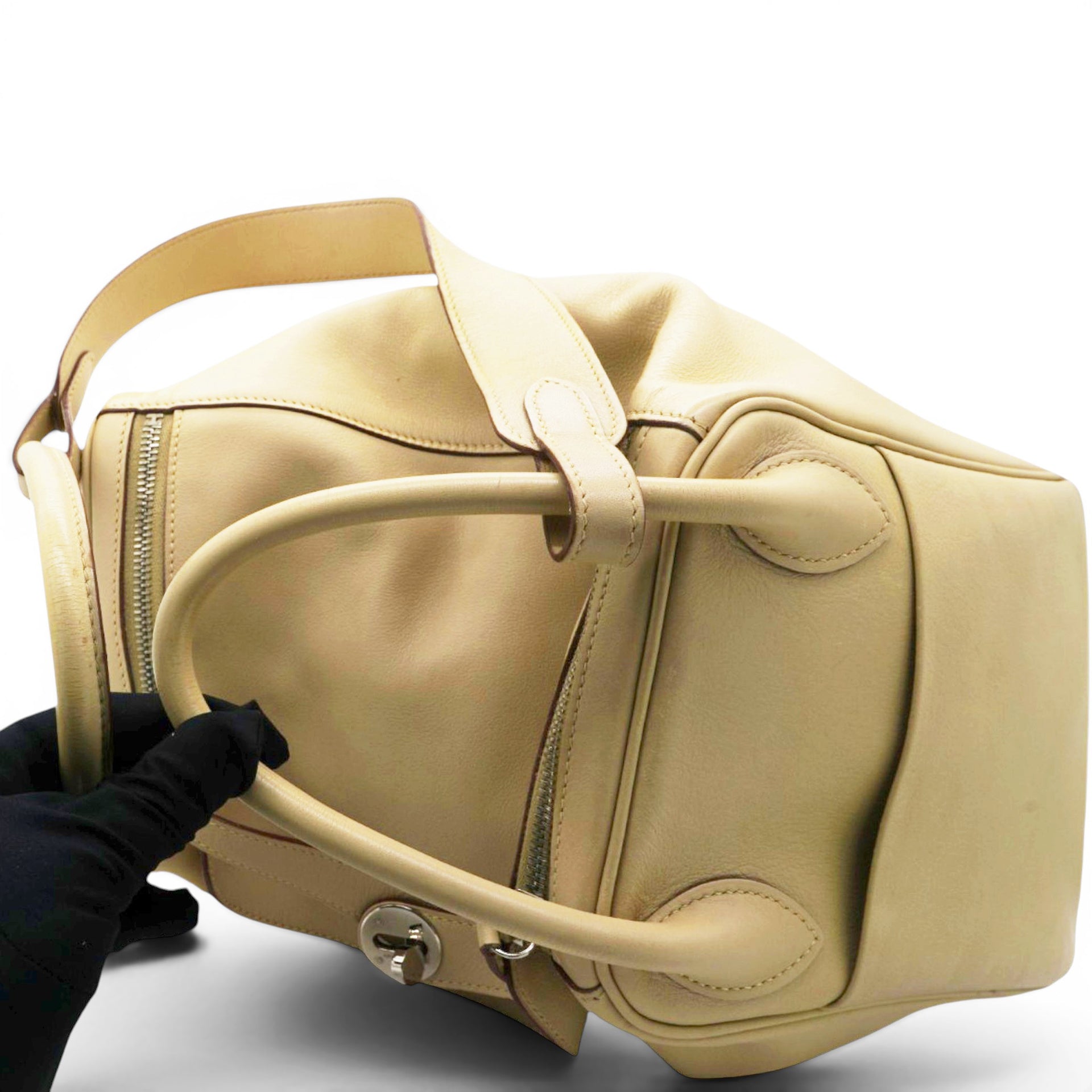 Hermes Swift Lindy Bag 30 Yellow 