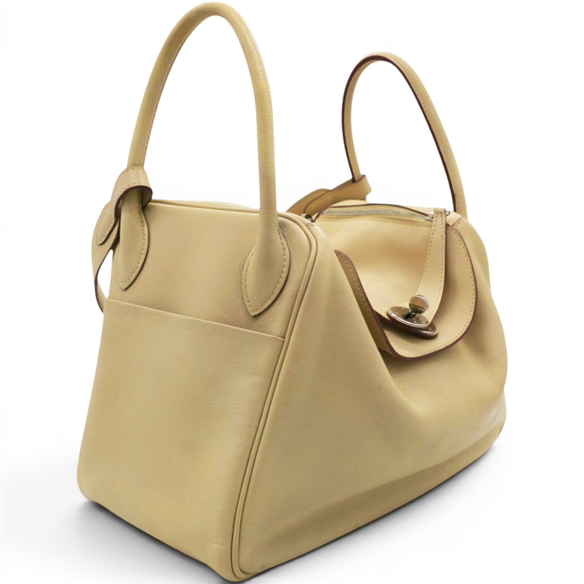 Hermes Swift Lindy Bag 30 Yellow 