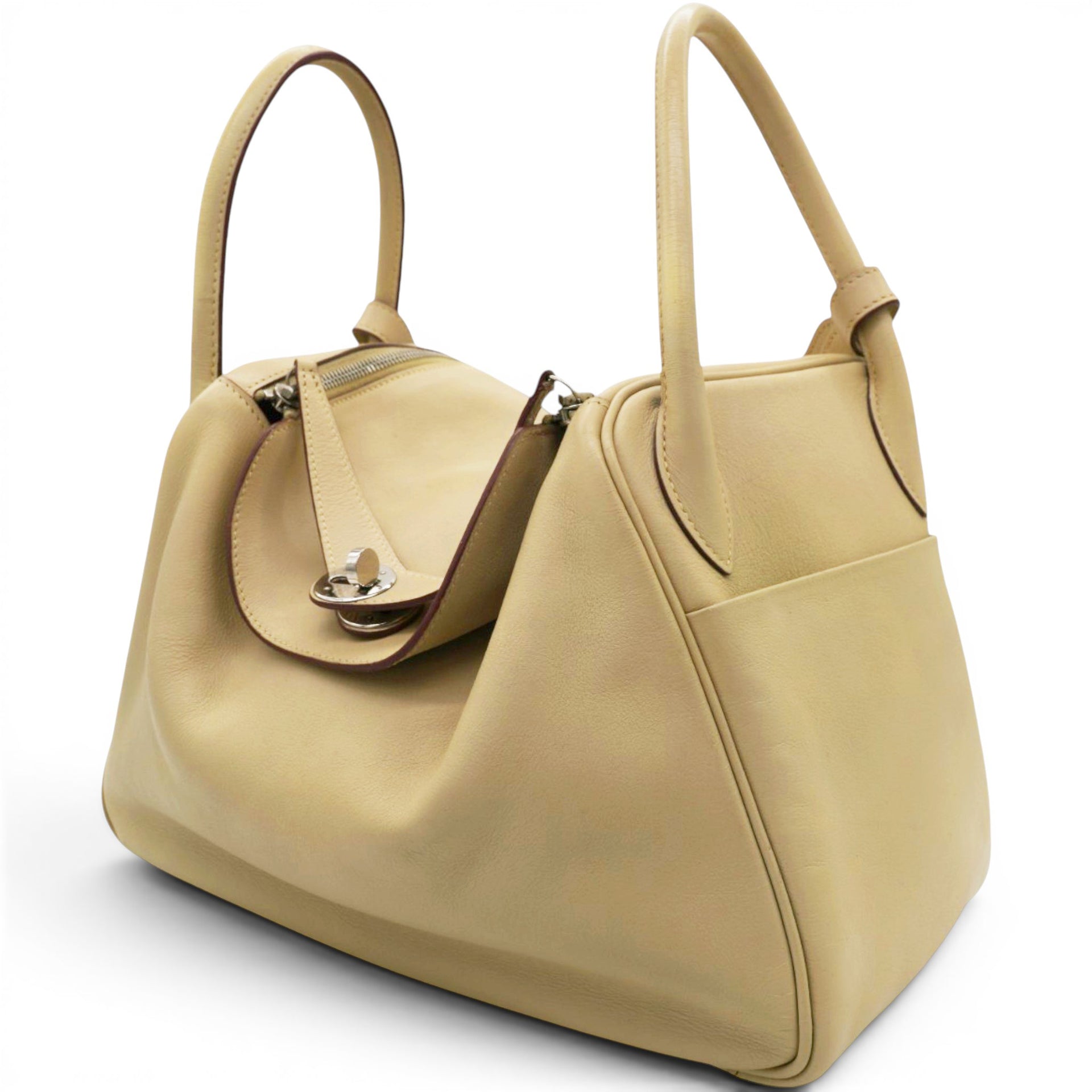 Hermes Swift Lindy Bag 30 Yellow 