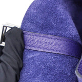 Hermes Taurillon Clemence Blue Picotin Lock 18 