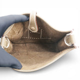 Hermes Taurillon Clemence Mini Evelyne Etoupe 