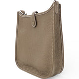 Hermes Taurillon Clemence Mini Evelyne Etoupe 