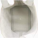 Hermes Taurillon Clemence Picotin Lock 18 PM Gris Perle 