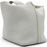 Hermes Taurillon Clemence Picotin Lock 18 PM Gris Perle 