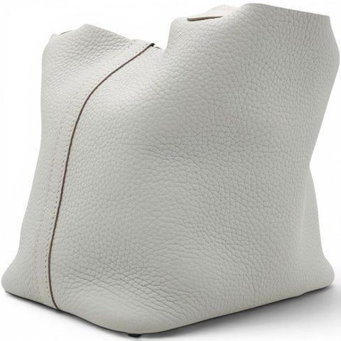 Hermes Taurillon Clemence Picotin Lock 18 PM Gris Perle 