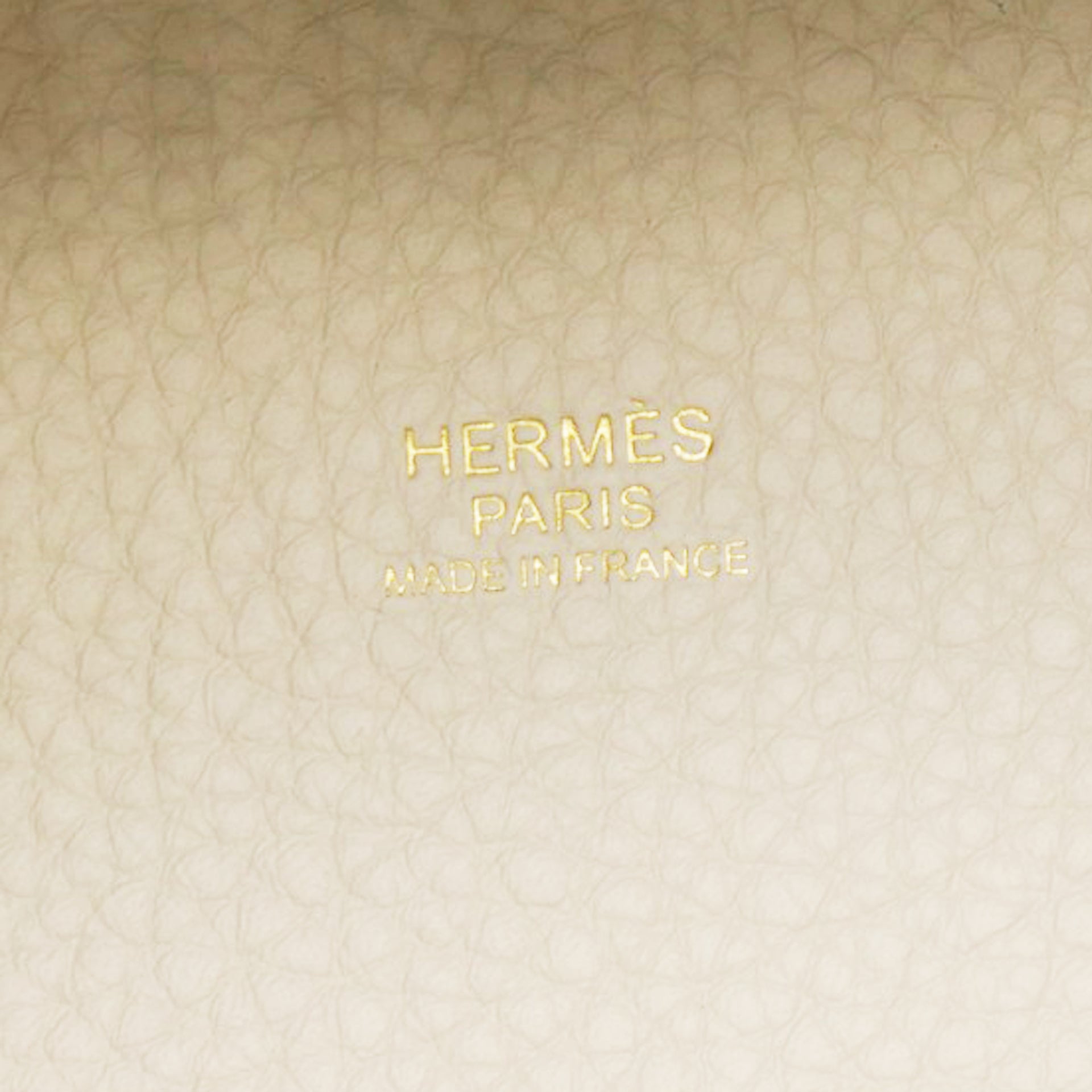 Hermes Taurillon Clemence Picotin Lock Beton