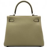 Hermes Togo Kelly Retourne 25 Q1 Sauge 
