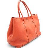  Hermes  Toile Negonda Garden Party 36 MM Orange 