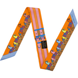 Twilly 86 silk scarf