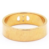 18K Yellow Gold Diamond D'Ancre Ring PM H Size53