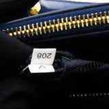 Saffiano Galleria Double Zip Tote Bluette Navy