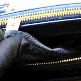 Saffiano Galleria Double Zip Tote Bluette Navy