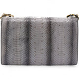 Grey Python Woc Ginny Crossbody Bag
