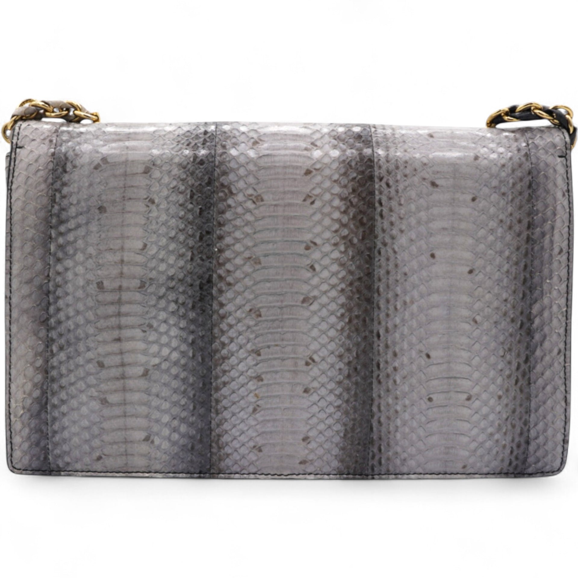 Grey Python Woc Ginny Crossbody Bag