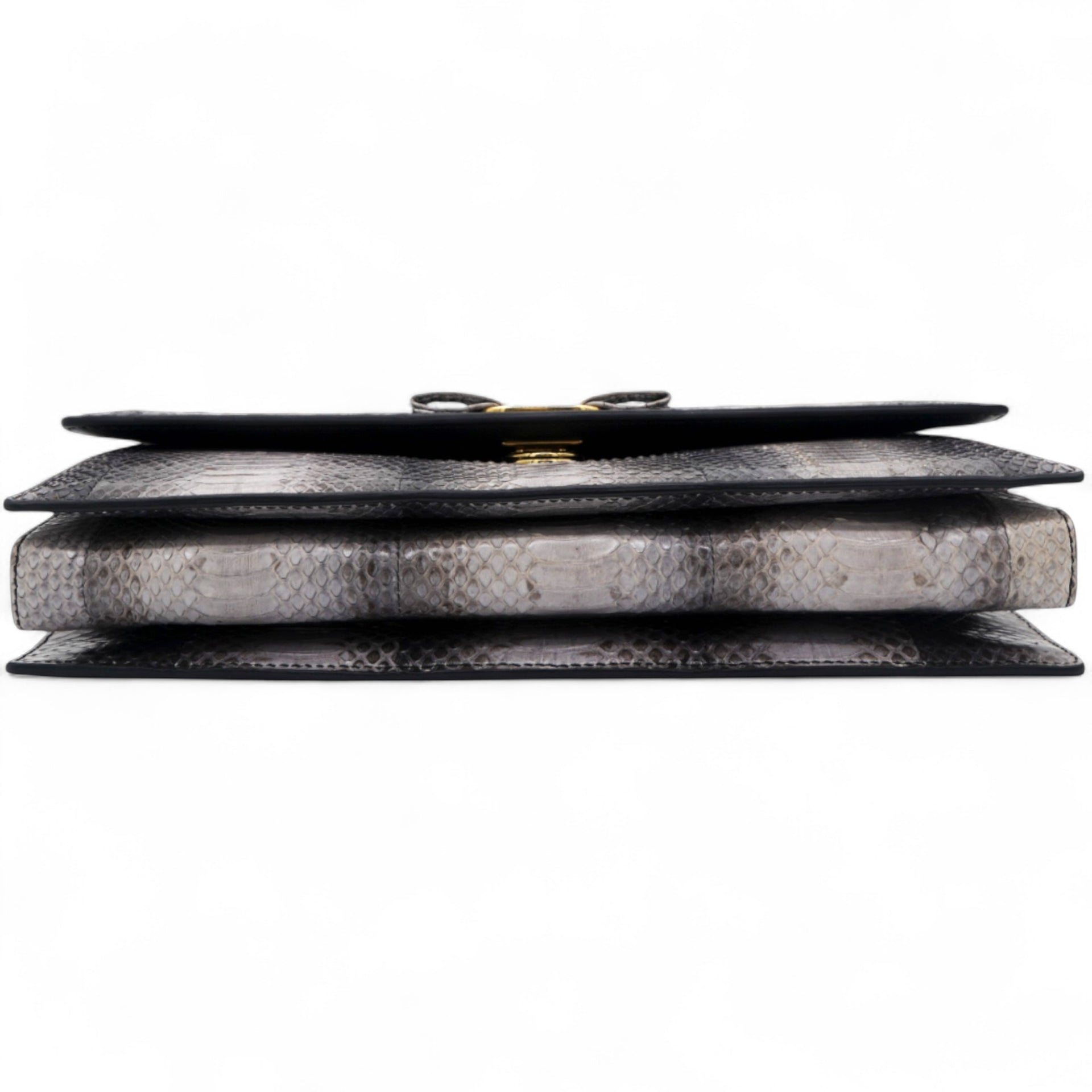 Grey Python Woc Ginny Crossbody Bag