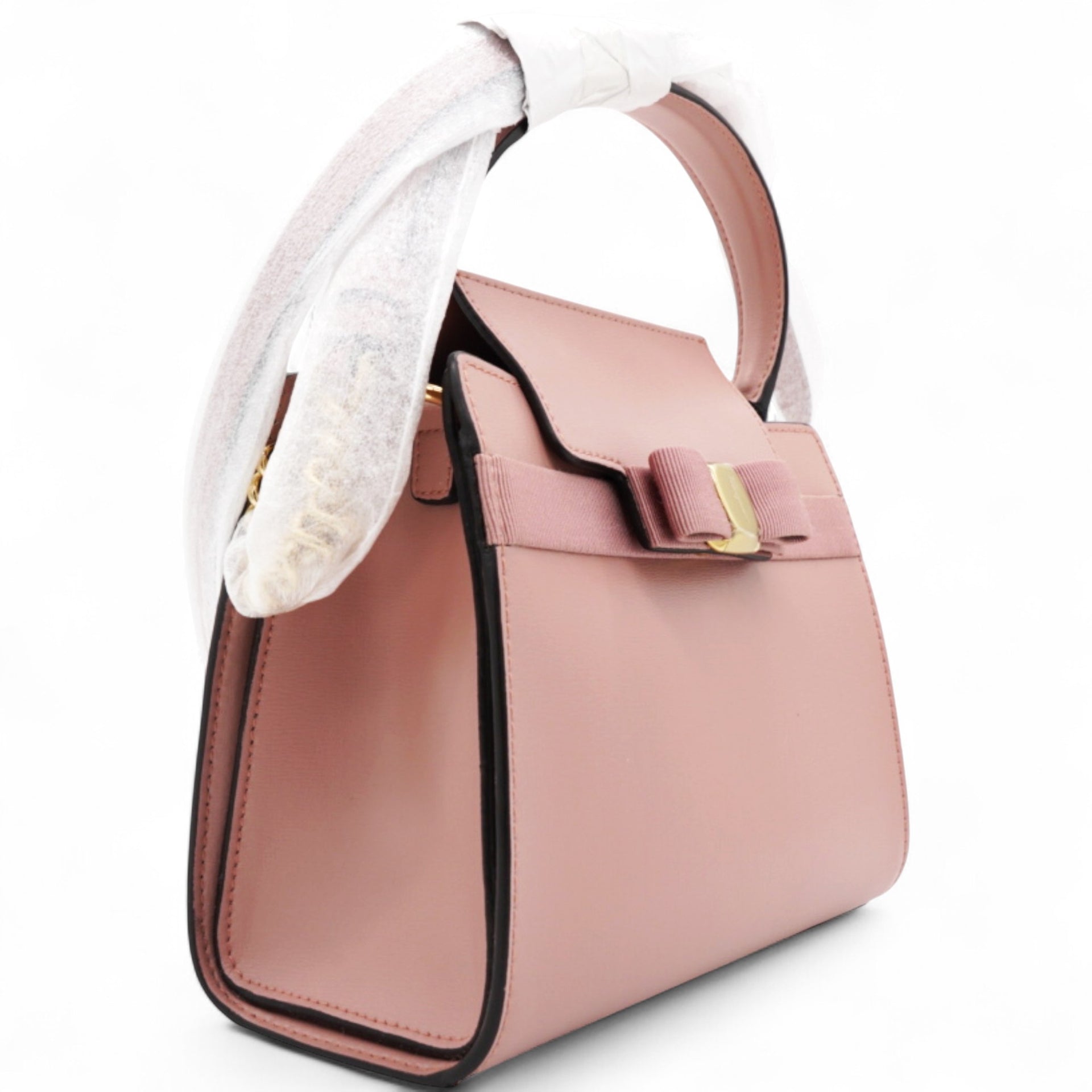 Vara Bow Top Handle Bag Antique Rose