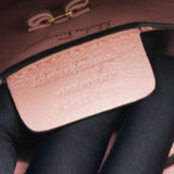 Vara Bow Top Handle Bag Antique Rose