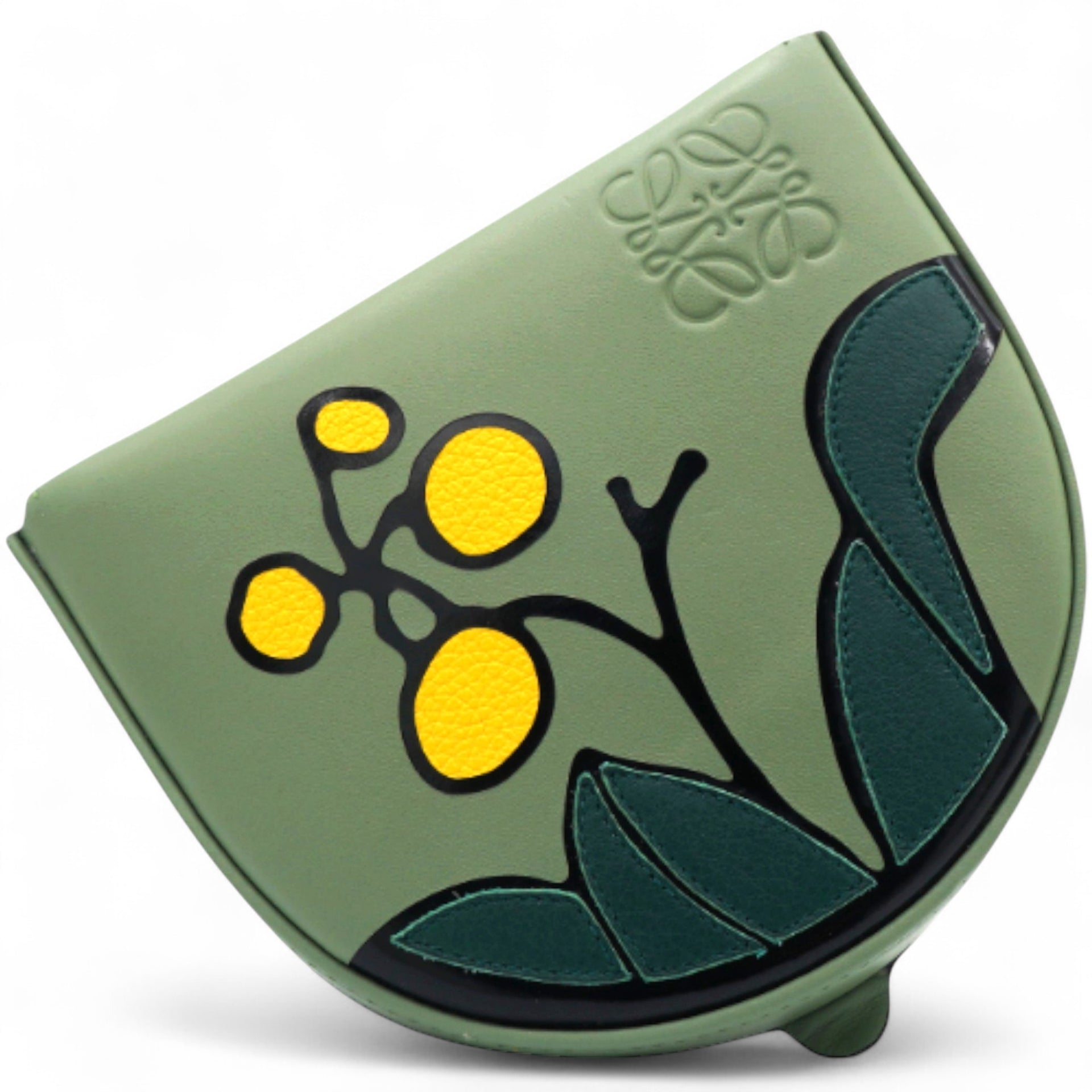 Mini Green Heel Crossbody Cardholder