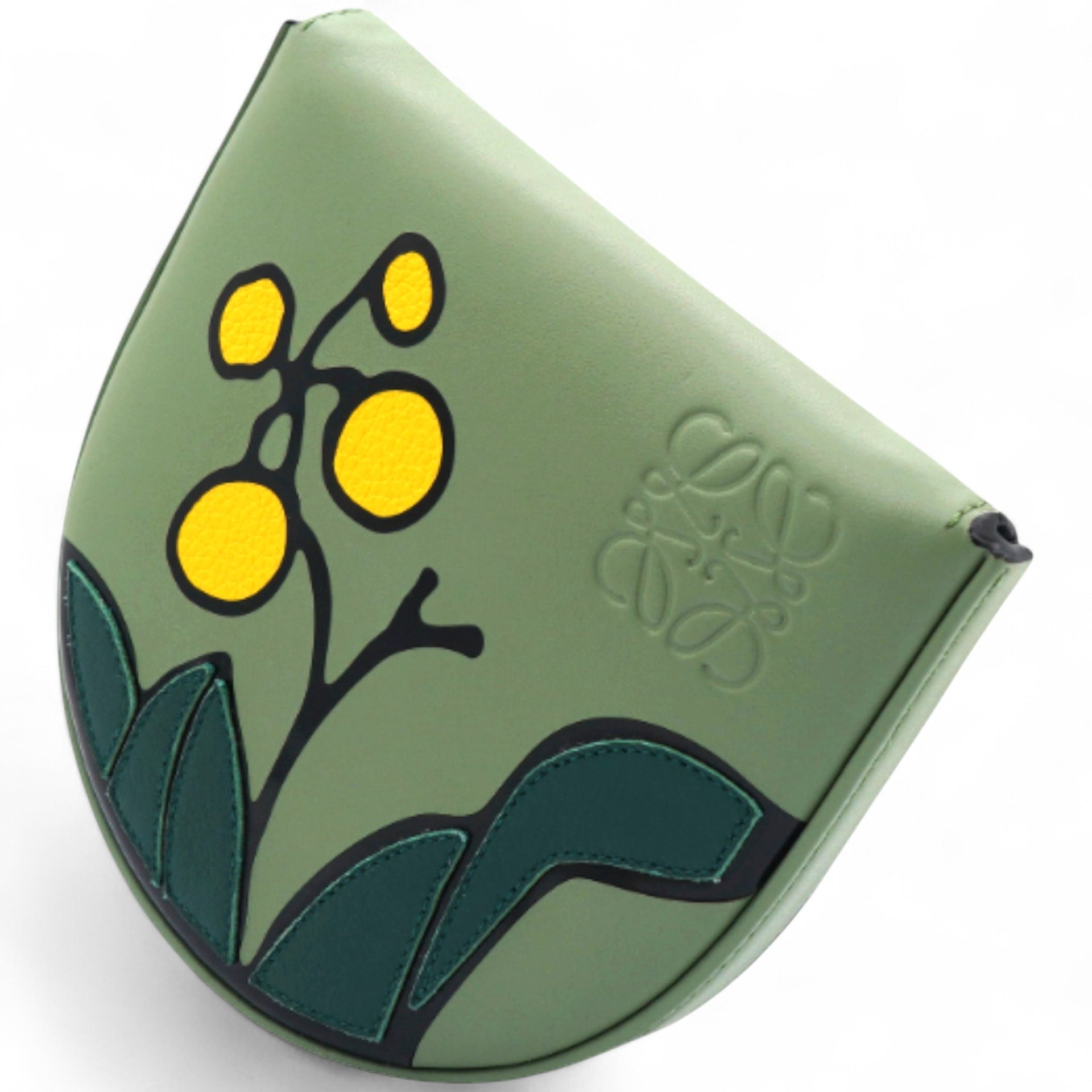Mini Green Heel Crossbody Cardholder