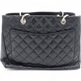 Vintage Caviar Quilted Grand Shopping Tote GST Black