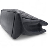 Vintage Caviar Quilted Grand Shopping Tote GST Black