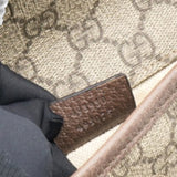 GG Supreme Monogram Neo Vintage Web Belt Bag Brown