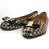 Sequin Herringbone Varina Coo Sequin Ballet Flat Raso Size37