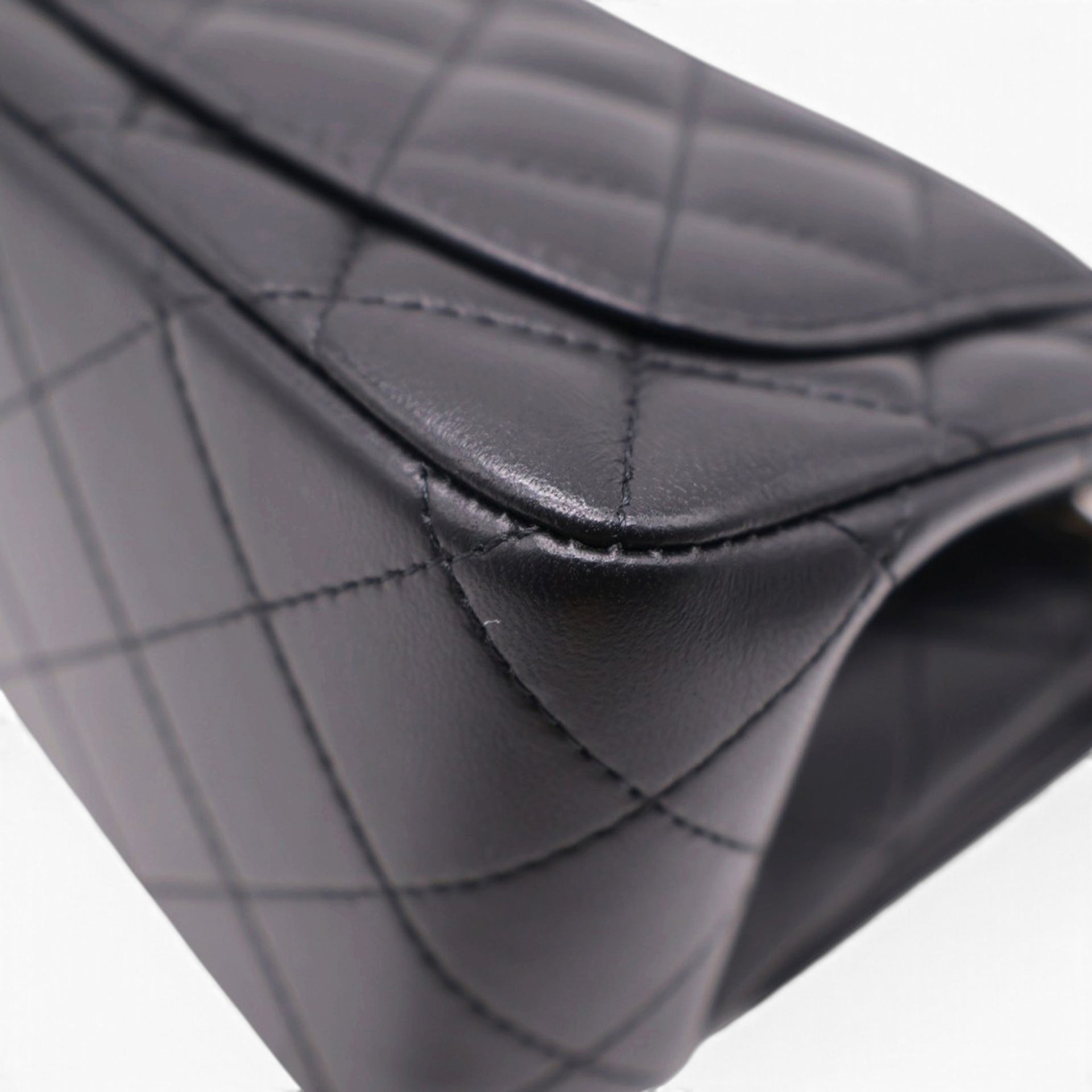 Mini Square Flap Bag Black