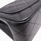 Mini Square Flap Bag Black