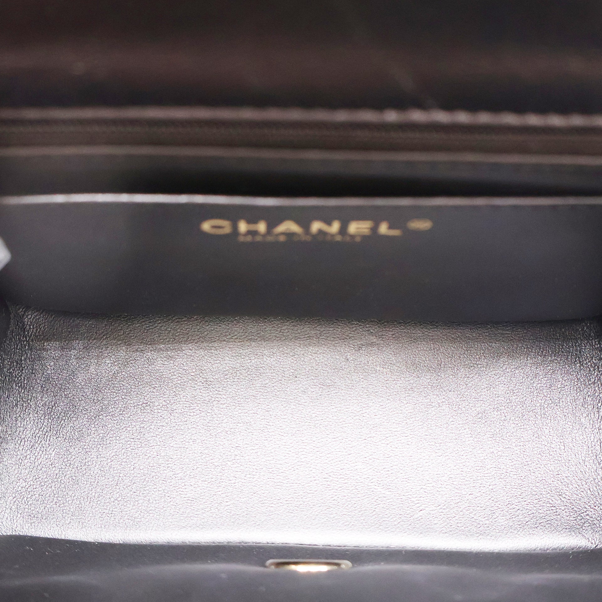 Mini Square Flap Bag Black
