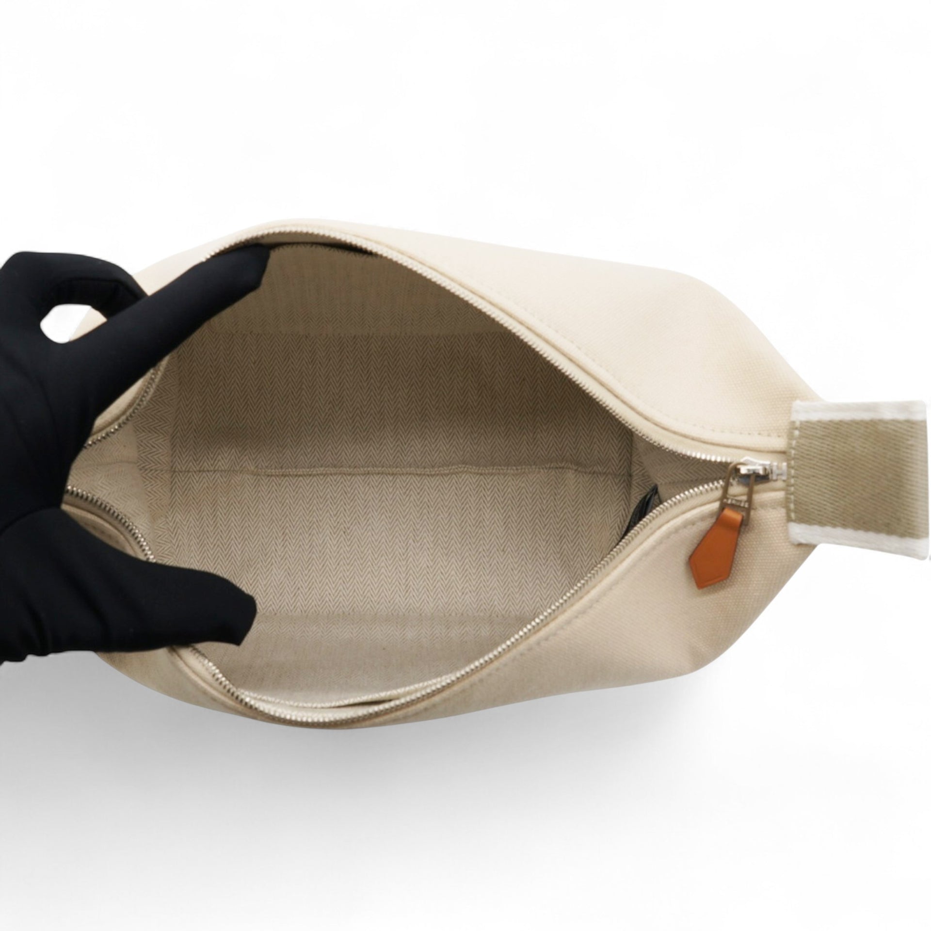 Canvas Small Bride-A-Brac Pouch Natural