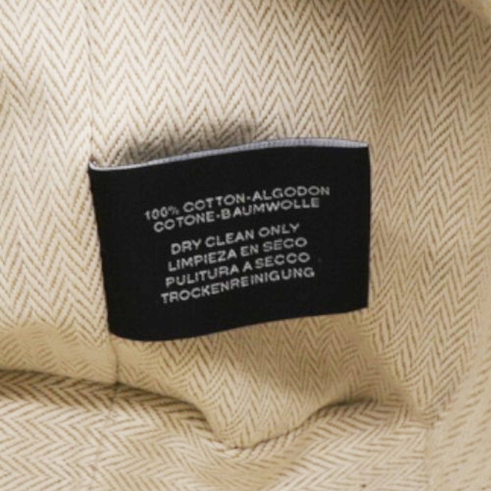 Canvas Small Bride-A-Brac Pouch Natural