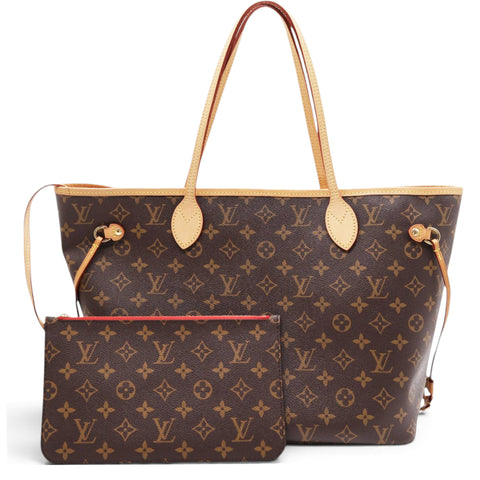 Classic Monogram Canvas Neverfull MM Tote Bag
