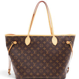 Classic Monogram Canvas Neverfull MM Tote Bag