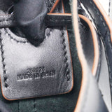 LOEWE Anagram Balloon Leather Shoulder Bag Black