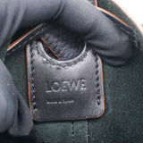 LOEWE Anagram Balloon Leather Shoulder Bag Black