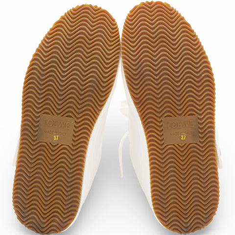 LOEWE Deconstructed Flatform Denim Trainers Size37