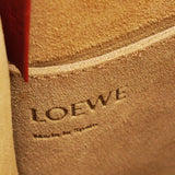 LOEWE Gate Leather Bucket Bag Red
