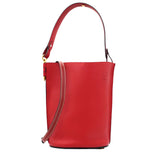 LOEWE Gate Leather Bucket Bag Red