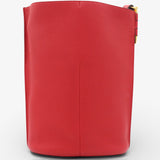 LOEWE Gate Leather Bucket Bag Red