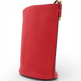LOEWE Gate Leather Bucket Bag Red